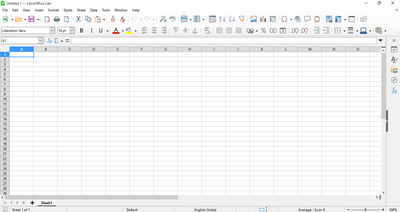 LibreOffice Calc