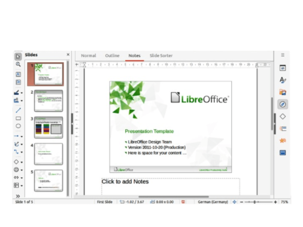LibreOffice Impress