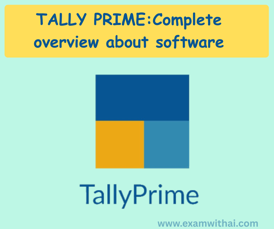 Tally prime: complete overview