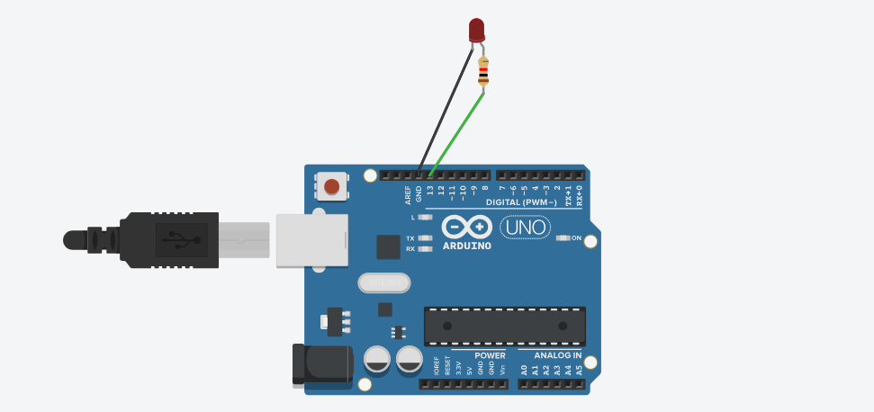 Blink default LEDs in IoT