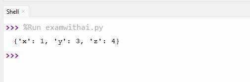 Dictionary Programs in Python