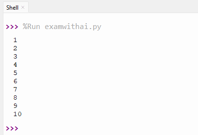 For Loop Programs in Python