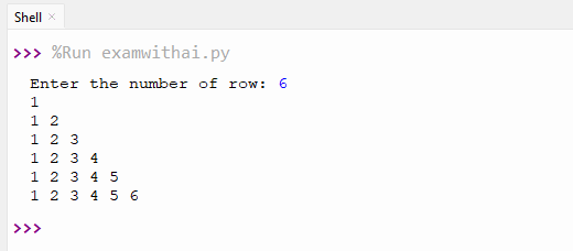 For Loop