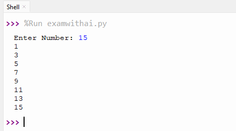 While Loop