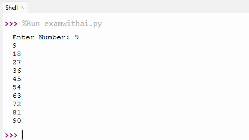 While Loop