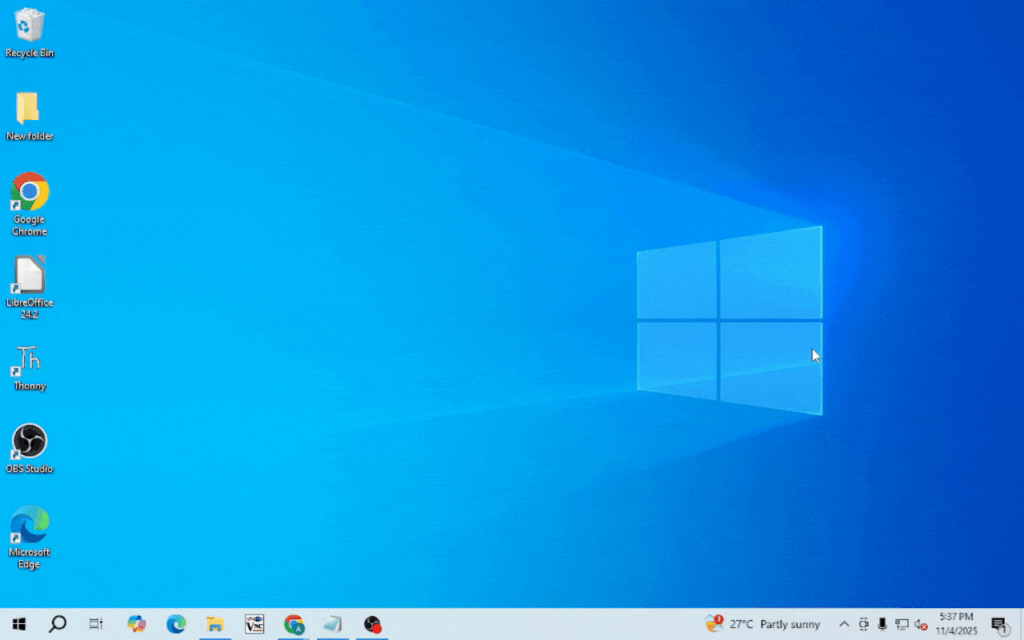 Mouse Properties - Shortcut