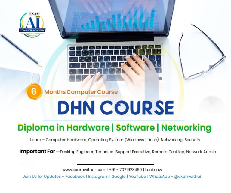 DHN Course in Lucknow – Diploma in Hardware, OS & Networking 6 DHN course in lucknow
