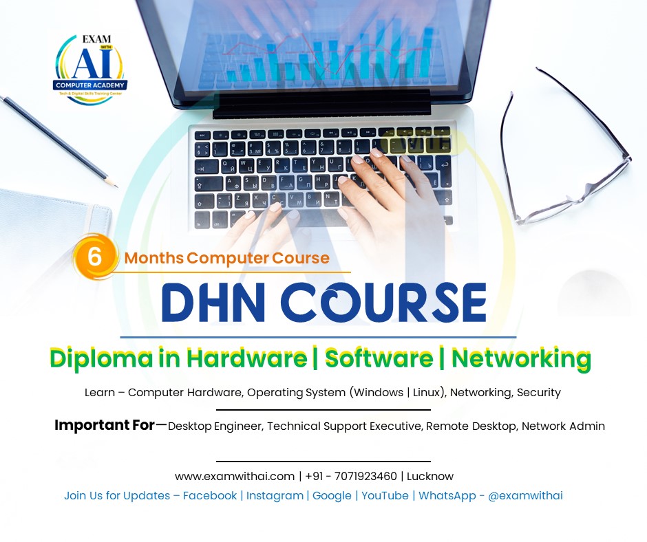 DHN Course in Lucknow – Diploma in Hardware, OS & Networking 4 DHN course in lucknow