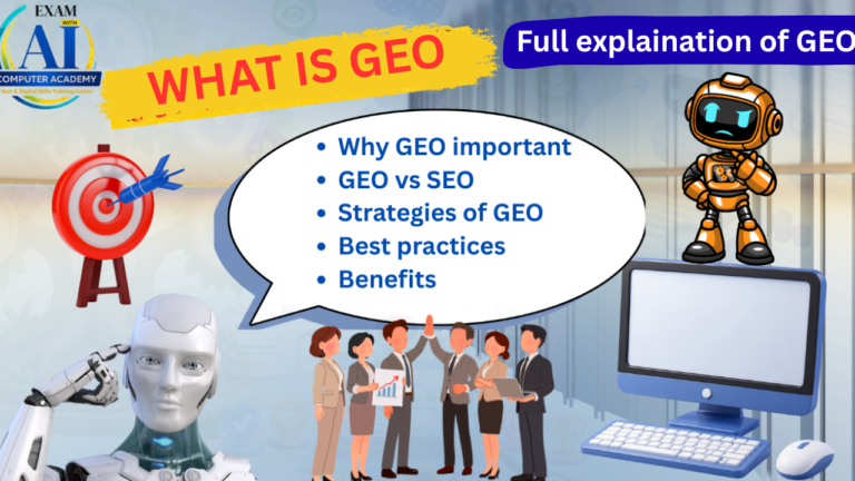 What is GEO 1 GEO Marketing