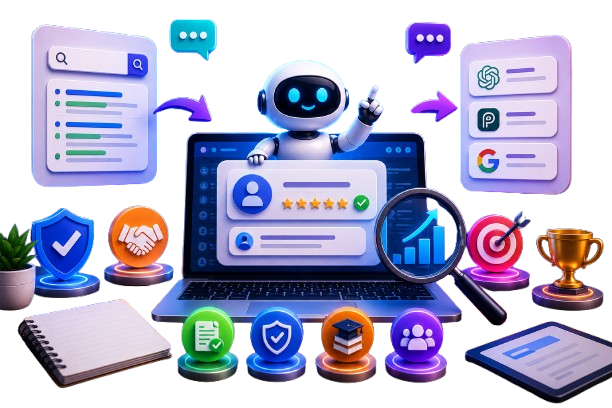 What is GEO 8 Trustworthy content, GEO for business, AI content discovery, AI search ranking, AI generated answers