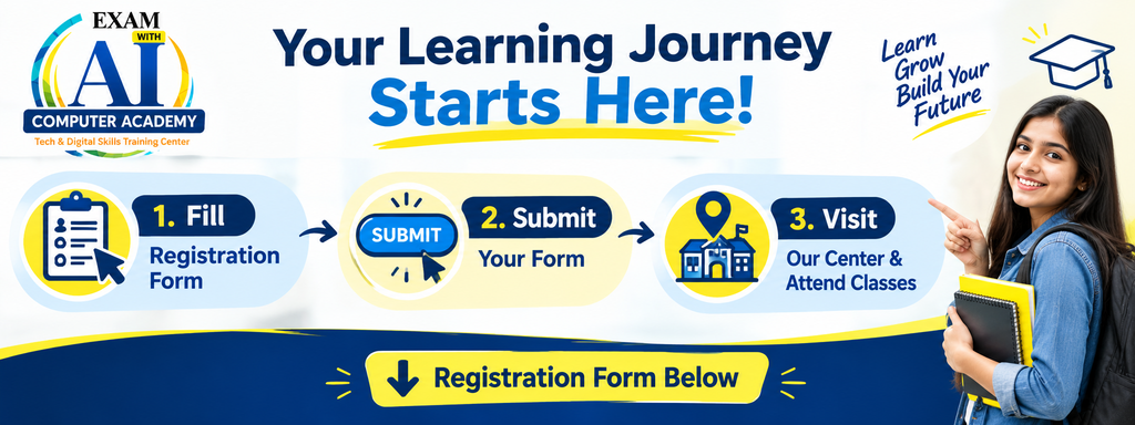 Student Registration 1 Free computer course in buddheshwar lucknow